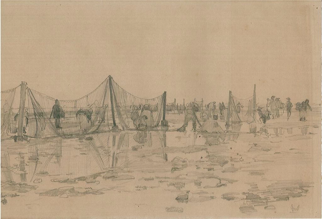 Pesca - dal Saint, Cloud, museo Avelines